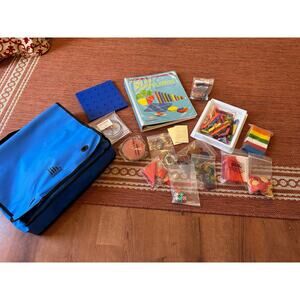 Cuisenaire Math Manipulatives with Carrying‎ Case